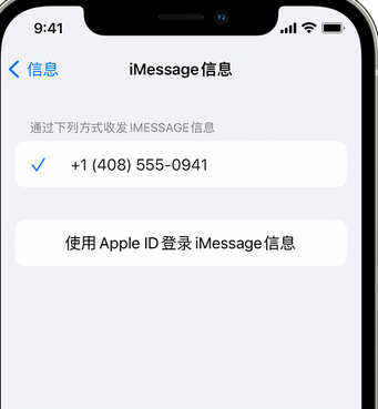 日土apple维修iPhone上无法正常发送iMessage信息 