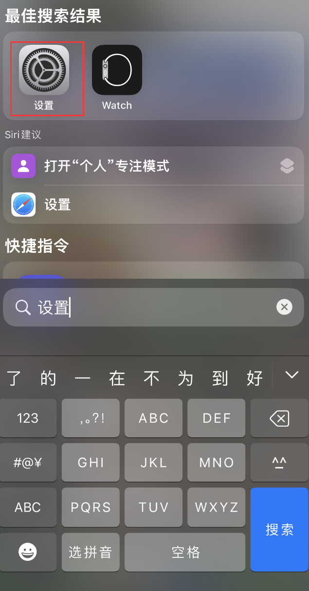 日土苹果手机维修分享：iPhone 找不到“设置”或“App Store”怎么办？ 