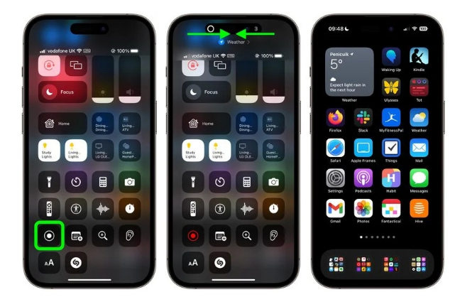 日土苹果手机维修分享iPhone14录屏如何隐藏灵动岛和红色指示器 