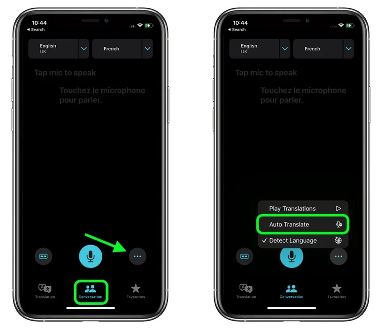 日土苹果手机维修分享iOS 15 “翻译” App 新改进 
