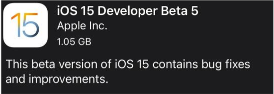 日土苹果手机维修分享如何升级到iOS15.0 beta5 