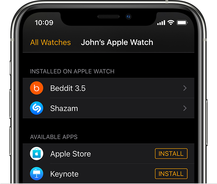 日土苹果手机维修分享如何在 Apple Watch 上下载应用 